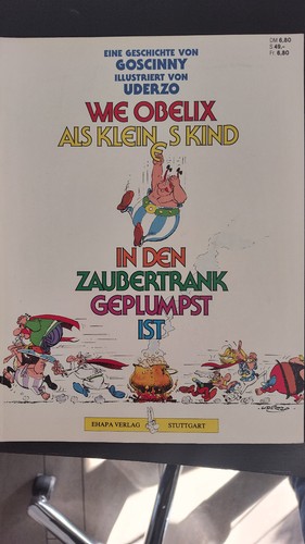 Asterix band 291 wie obelix - band,