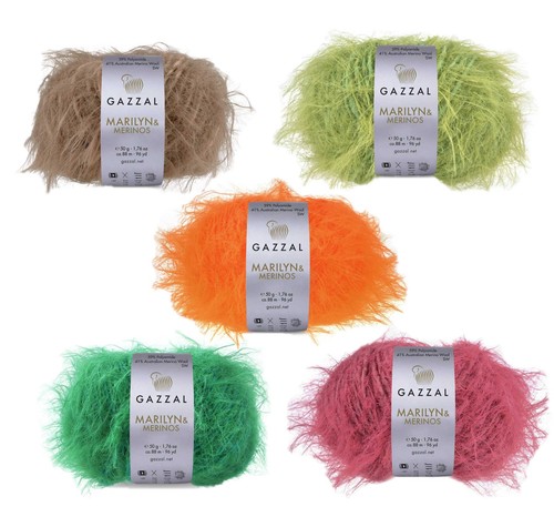 50g flauschiges garn - 50g,