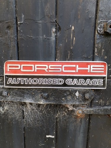 Porsche schild - porsche,