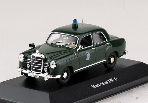 Mercedes 180 polizei 1953 - polizei,