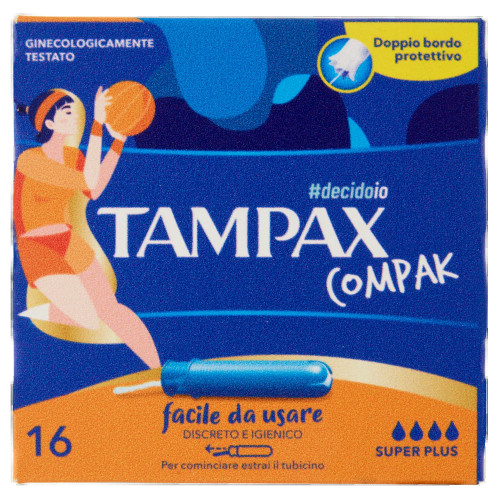 Tampax compak super plus - tampax, 16