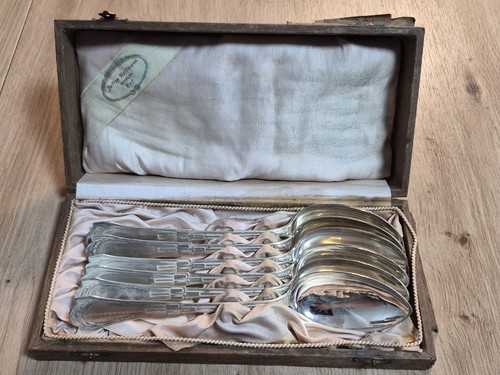Tolle jugendstil suppenlöffel - jugendstil,