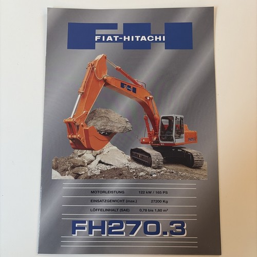 Fiat hitachi 270 3 - fiat, 270.3