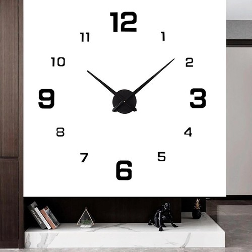 Wanduhr groß deko design - deko, 3d