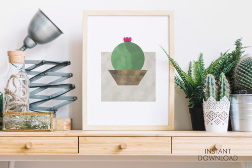Aquarell kakteen kaktus - aquarell,