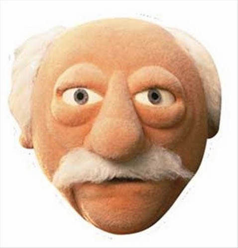 Waldorf aus der muppet show - aus,