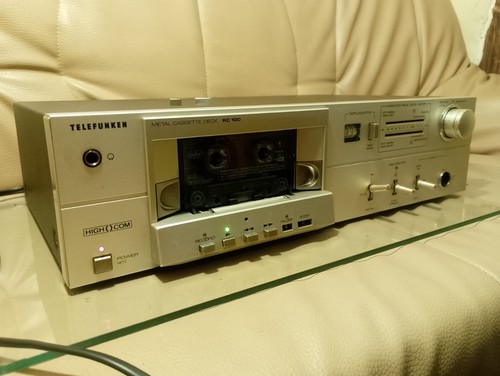 Telefunken 100 tapedeck - telefunken, rc