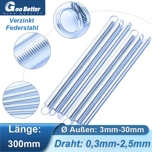 Draht 4mm 5mm zugfeder - 0,4mm-2,5mm,