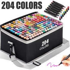204 Farben Marker Stifte Set