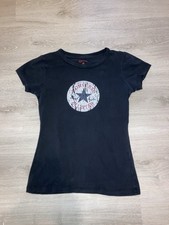 Converse All Star T-Shirt Shirt Gr. 146/152 Schwarz Mädchen