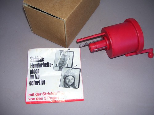 Rarität pagen strickmühle - rarität, 3-pagen-strickmühle