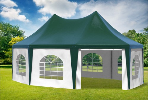 Gartenpavillon 5x6 pvc - 5x6,8m,
