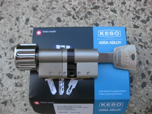 Keso 4000 knaufzylinder - keso, inkl