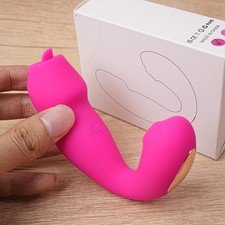 Vibrator mit Saugfunktion