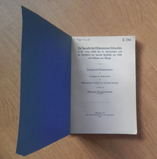 Die sprache der hildesheimer - sprache,