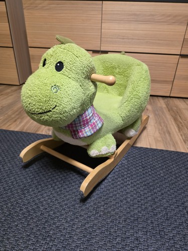 Plüsch schaukeltier dino - plüsch,