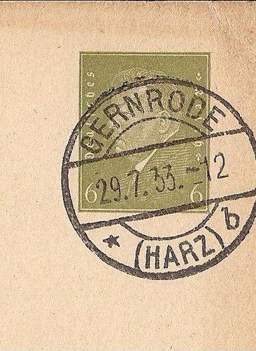 Ganzsache p199 deutsches reich - ganzsache,