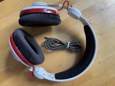 Teufel Aureol Real-Stereo Bügel Kopfhörer Weiß / Rot - Sehr Gut -