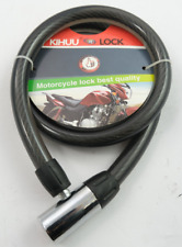 Kihuu Lock Fahrradschloss + 2 Schlüssel Security Panzerkabelschloss #3.4 913 A3