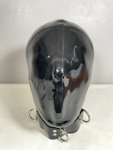 Gummi latex vollgesichtshaube - gummi,