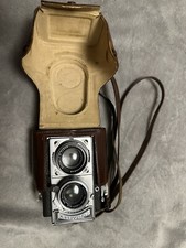 Zeiss Ikon Contaflex TLR film camera w. Zeiss Jena Sonnar 2/5cm, original case