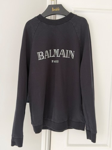 Schwarzes sweatshirt balmain - sweatshirt,