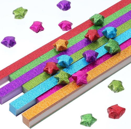 Origami-Stern-Papierstreifen