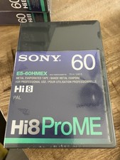Sony Hi8 Metal-E Professional Video Cassette - PAL (E5-60HMEX)
