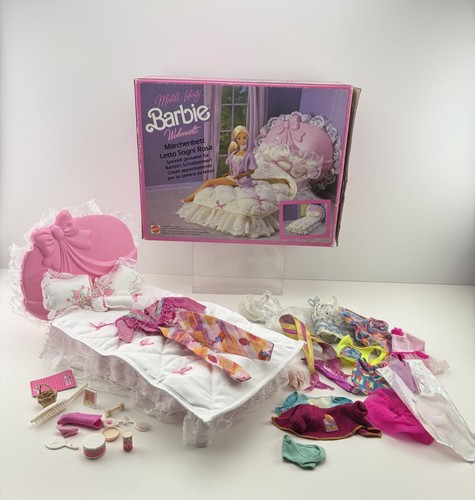 Vintage barbie märchenbett - barbie,