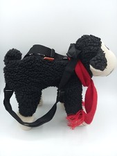 Katjes Schaf Plüschtier Rucksack mit rotem Schal Kinderrucksack Werbung Tasche