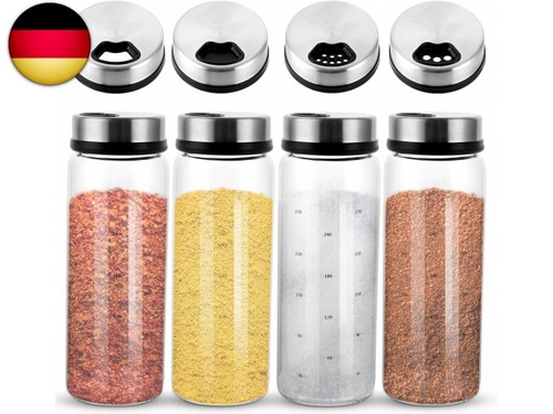 Pack spice jars with - 4,