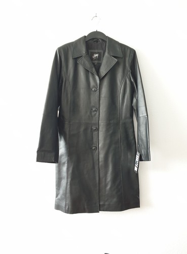 Gipsy ledermantel schwarz - gipsy,