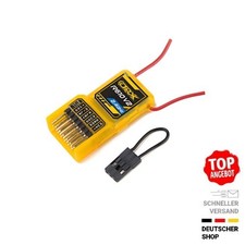 ✅ Orange Rx R610 V2 DSM2 6-Kanal Empfänger, Spektrum, Lemon Rx kompatibel