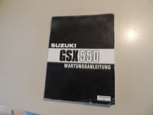 Werkstatthandbuch suzuki gsx - werkstatthandbuch,