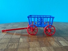 Leiterwagen Bollerwagen 50er Puppenstube  Puppenhaus 1:12 dollhouse hand cart