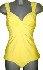 Schicker TANKINI zitrone-gelb