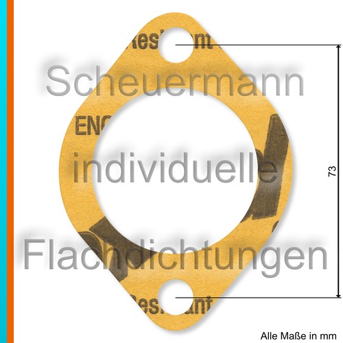 Dichtung thermostatgehäuse - dichtung,