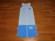 Schlafsack 110 cm weiß blau