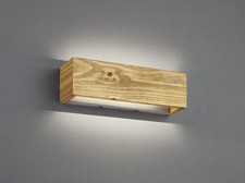 Trio Brad LED Wandleuchte  13W dimmbar Holzfarbig warmweiss 4017807441895