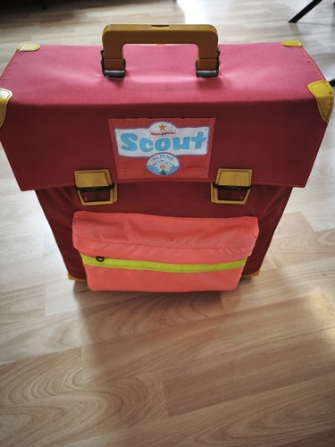 Scout schulranzen rot retro - scout,