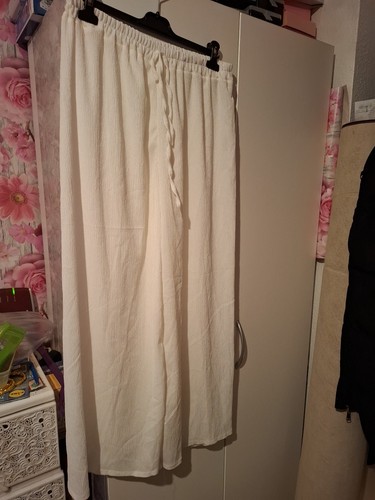 Damen weiß hose sommer strand - hose,