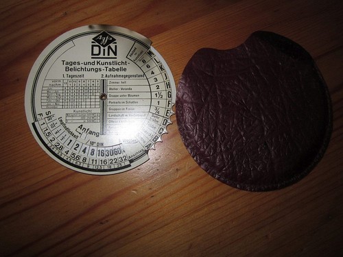Agfa belichtungstabelle tages - belichtungstabelle, tages-