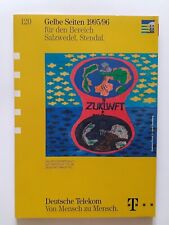 (78) Telefonbuch Gelbe Seiten 120 Salzwedel Stendal 1995-96 Fernsprechbuch Post