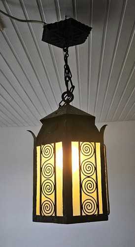 Antike jugendstil lampe - jugendstil,