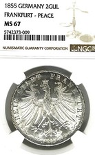 Deutsche States Frankfurt 1855