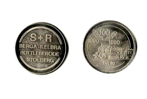 Medaille eisenbahn 1890 - medaille,
