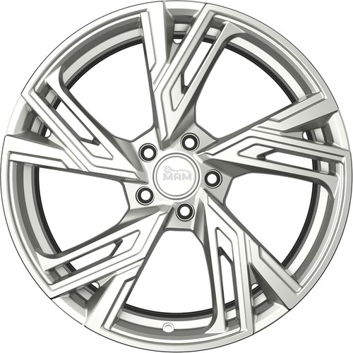 Mam rs5 silver painted 5x20 - mam,
