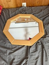 HOLZRAHMEN KIEFER CA 55cm Durchmesser FÜR SPIEGEL (OHNESPIEGEL)