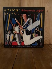 Sting – Bring On The Night -  Album 1986 Neuwertig