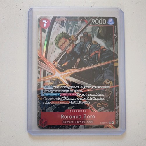 Roronoa zoro red eb04 007 - eb04-007, aa